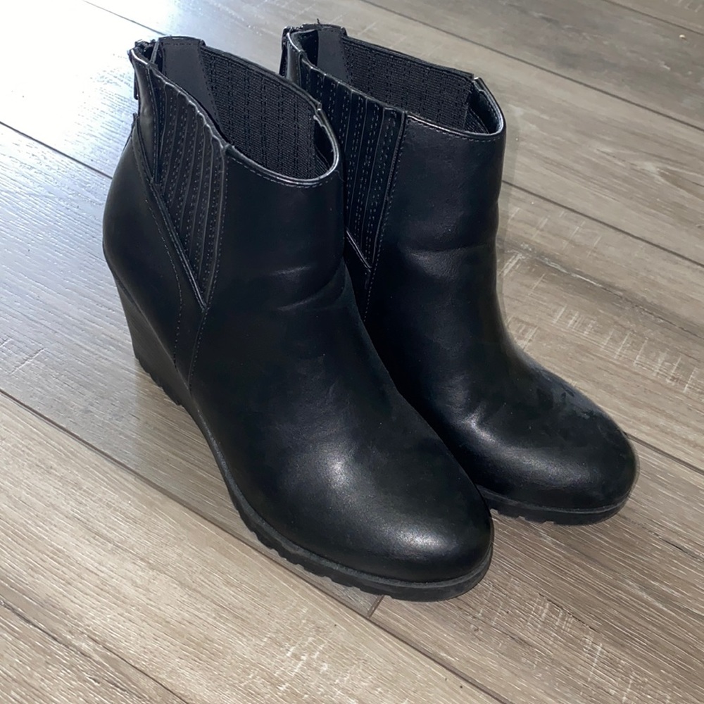 Black booties